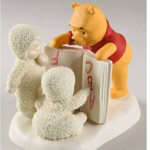 Snowbabies. Reading is Fun With Pooh